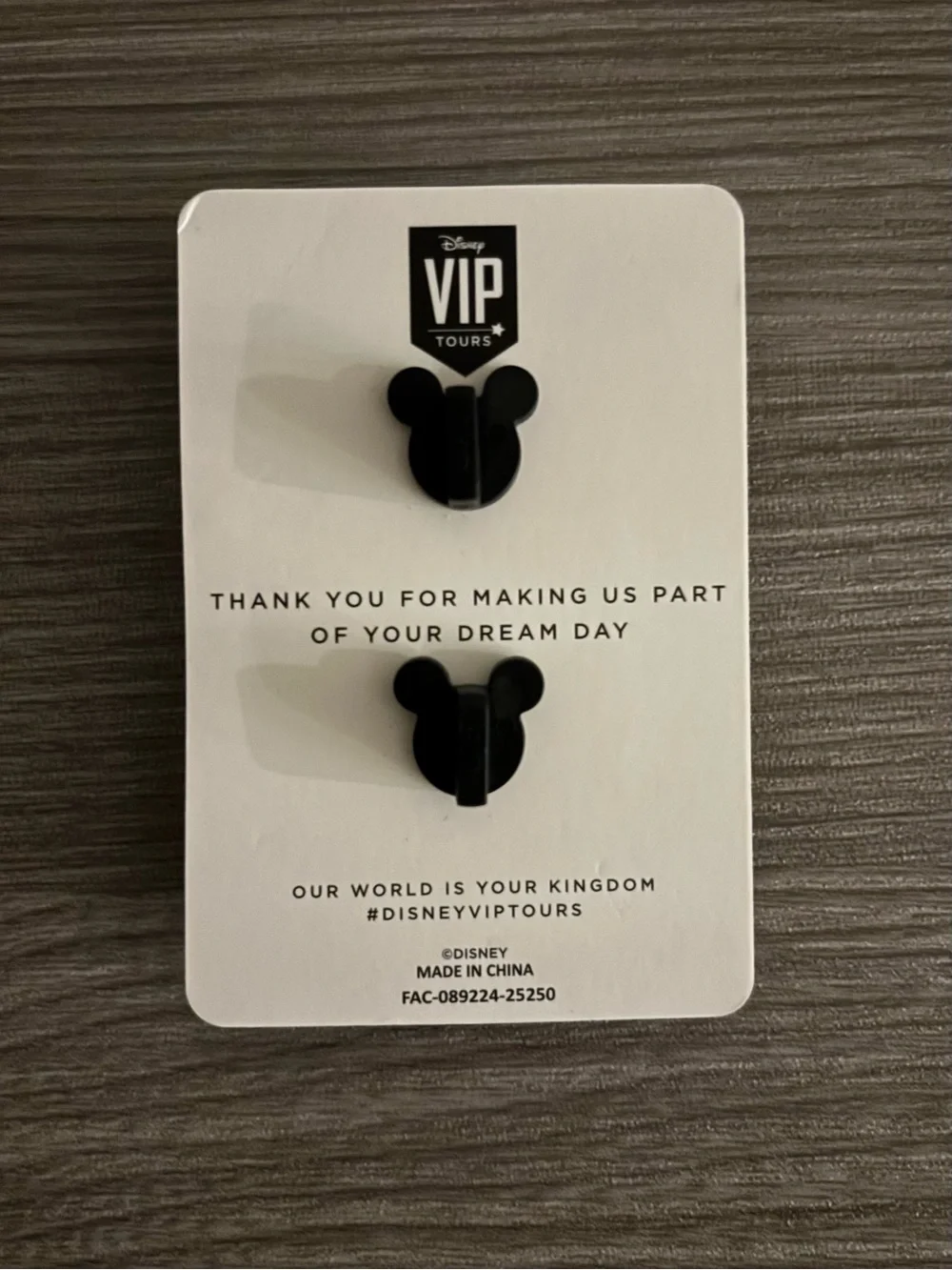 Disney VIP Tours Pin